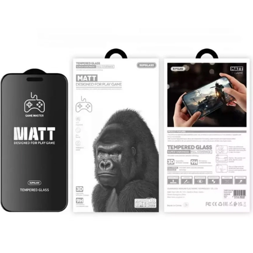 Защитное стекло Supglass для iPhone Air (9H) Matte фото 2