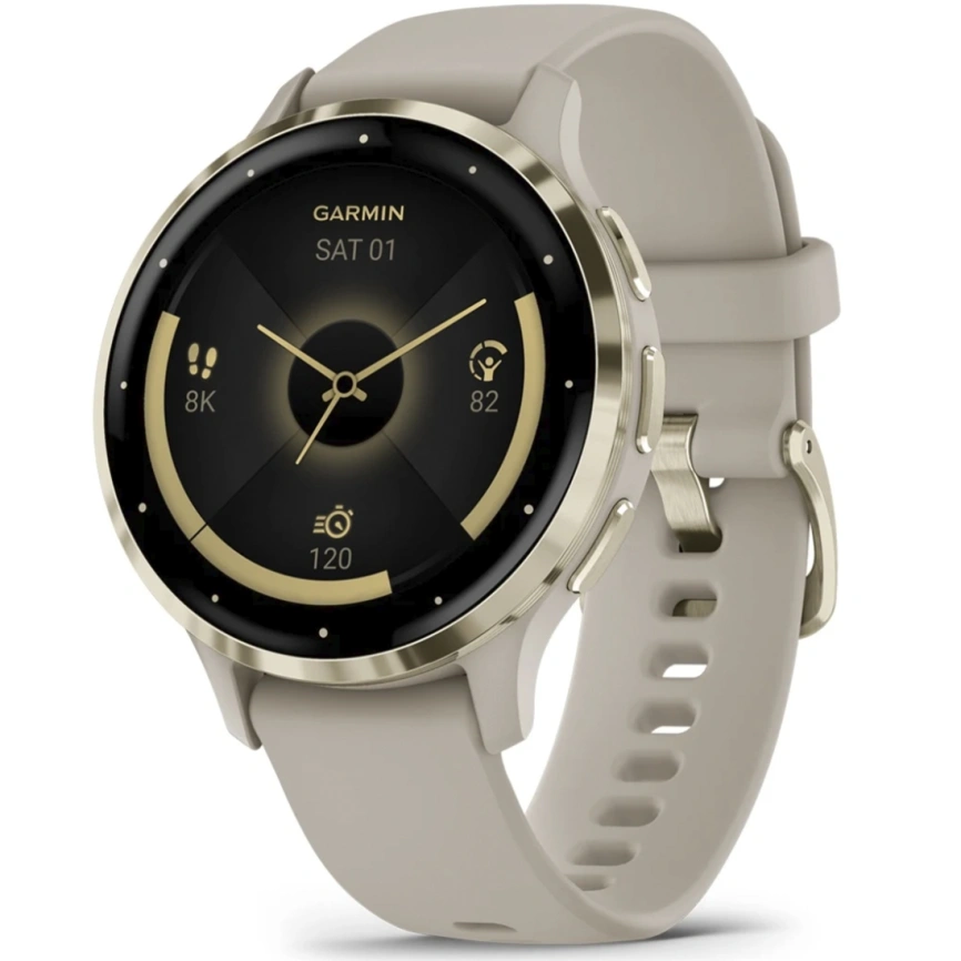 Умные часы Garmin Venu 3s (010-02785-02) 41mm French Gray фото 1