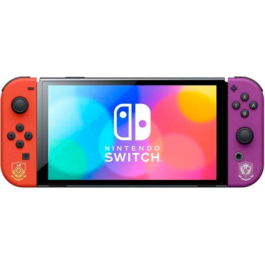 Игровая приставка Nintendo Switch OLED 64GB Pokemon Scarlet & Violet Edition фото 2