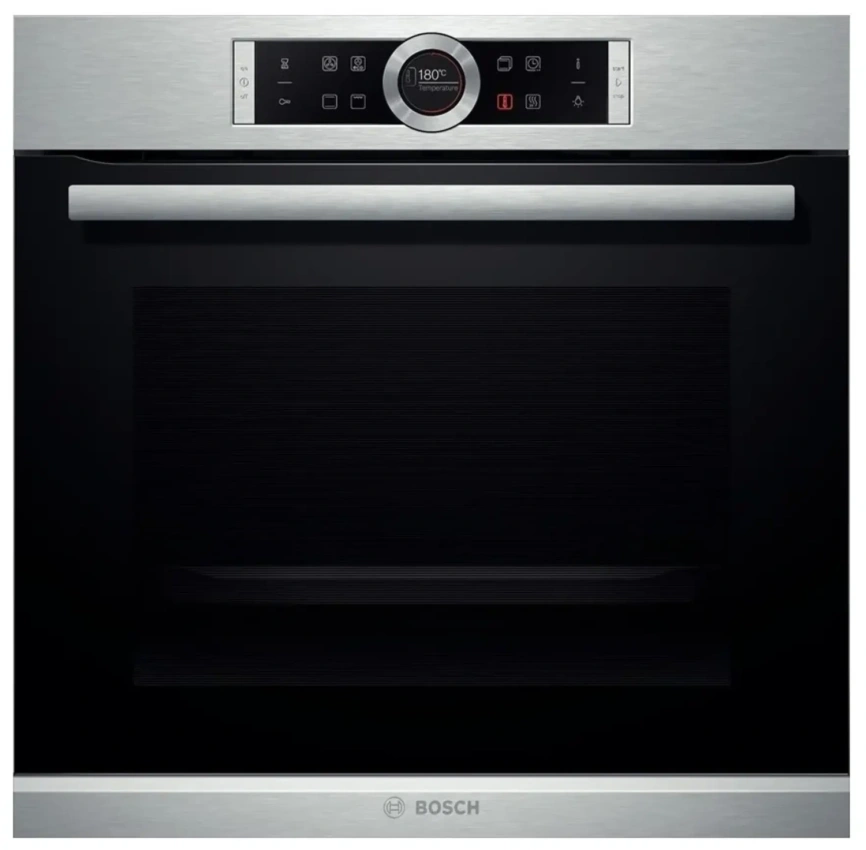 Электрический духовой шкаф Bosch Serie 8 HBG634BS1 Silver фото 1
