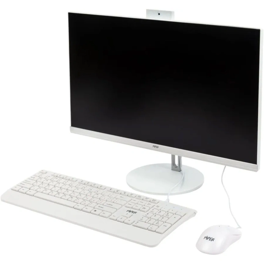 Моноблок Hiper V10 23.8 FHD IPS/ i3-12100/8GB/256GB SSD (HO2ZHLFB5W) White фото 2