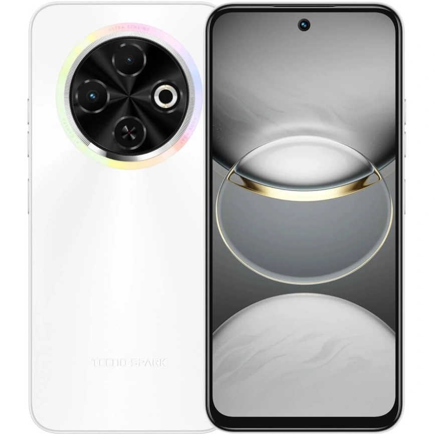 Смартфон Tecno Spark 30С 6/128Gb Orbit White фото 1