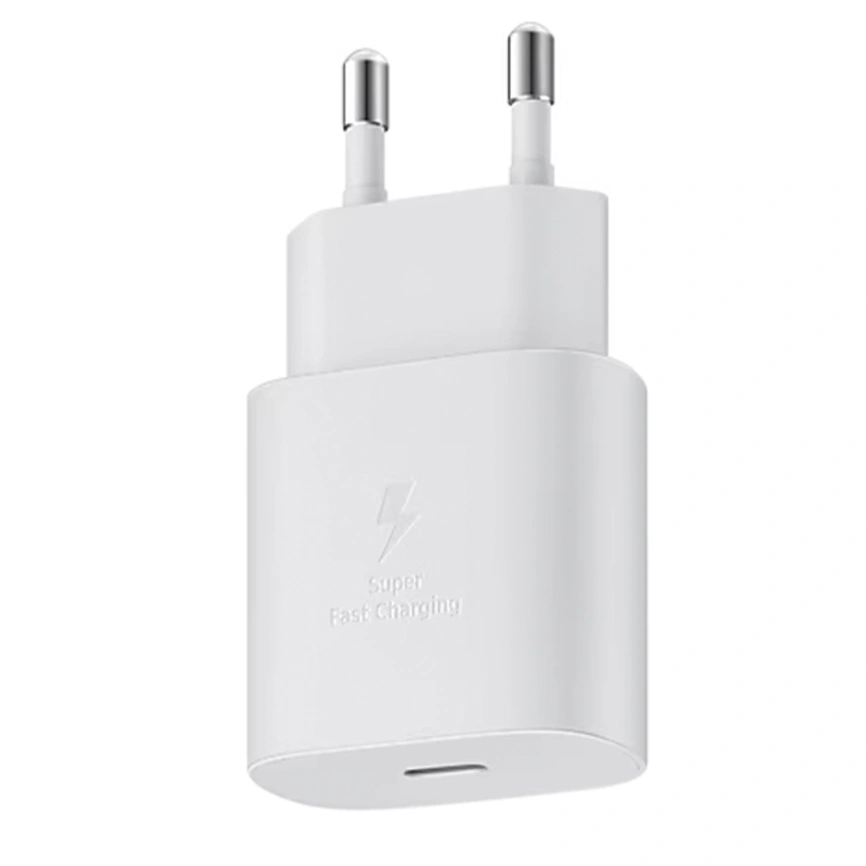 Сетевое зарядное устройство Samsung 25W USB-C EP-TA800 White фото 3