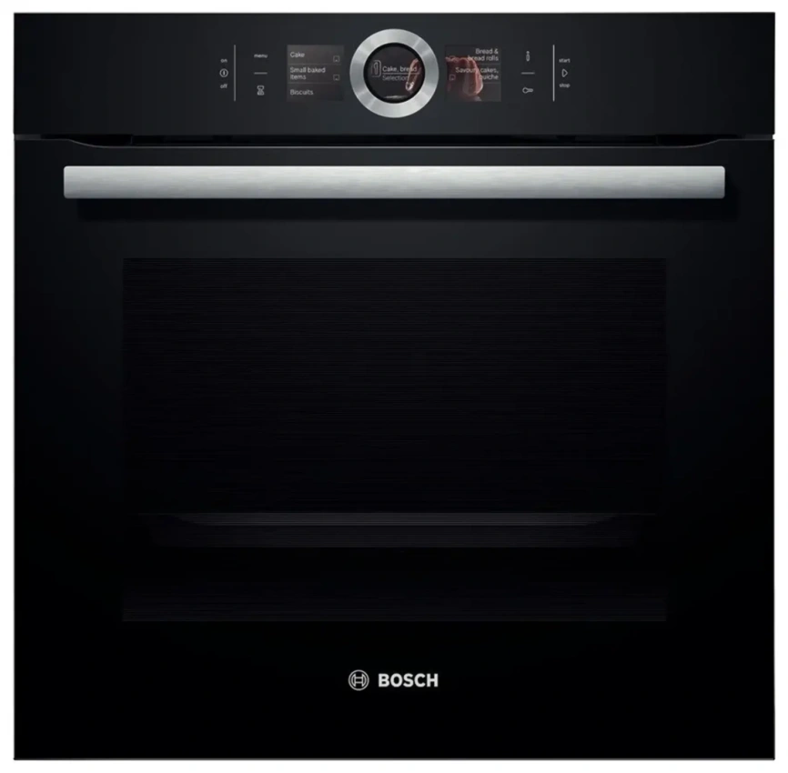 Электрический духовой шкаф Bosch Serie 8 HBG636LB1 Black фото 1
