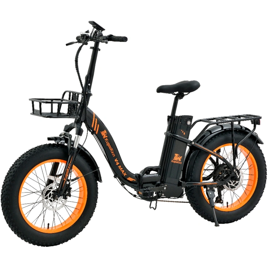 Электровелосипед Kugoo Kirin V4 Max Black фото 1
