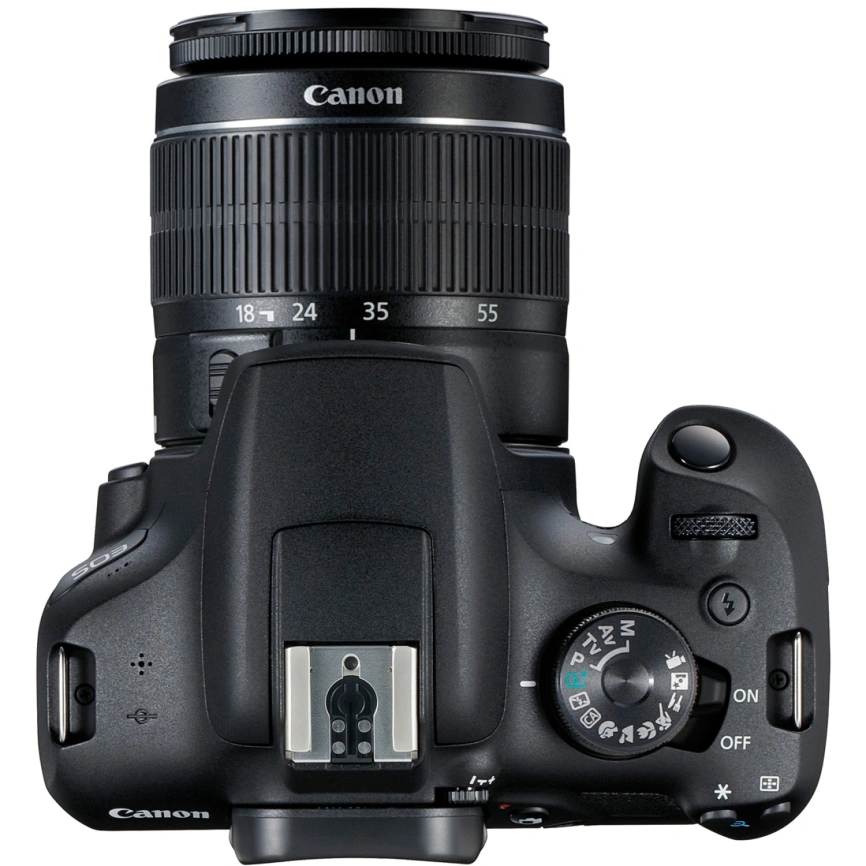 Фотоаппарат Canon EOS 2000D Kit EF-S 18-55 III Black фото 2