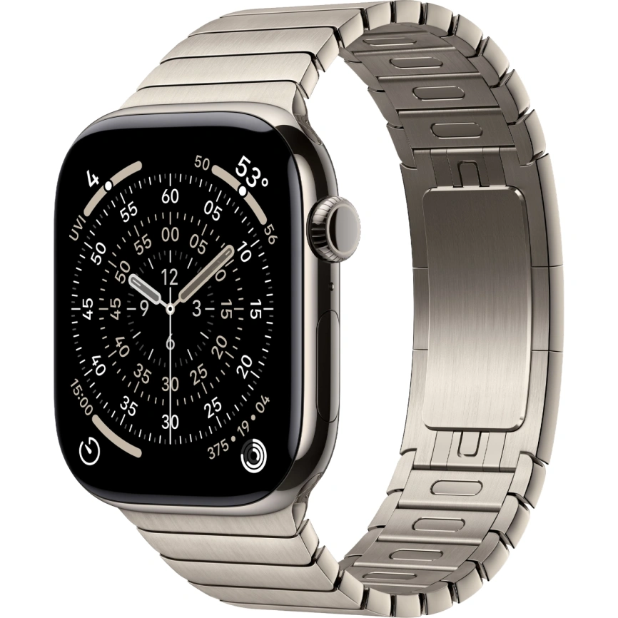 Смарт-часы Apple Watch Series 11 46mm Natural Titanium Case with Natural Link Bracelet фото 1