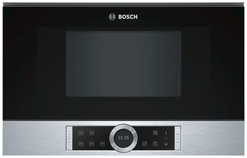 Микроволновая печь Bosch Serie 8 BFR634GS1 Silver фото 1