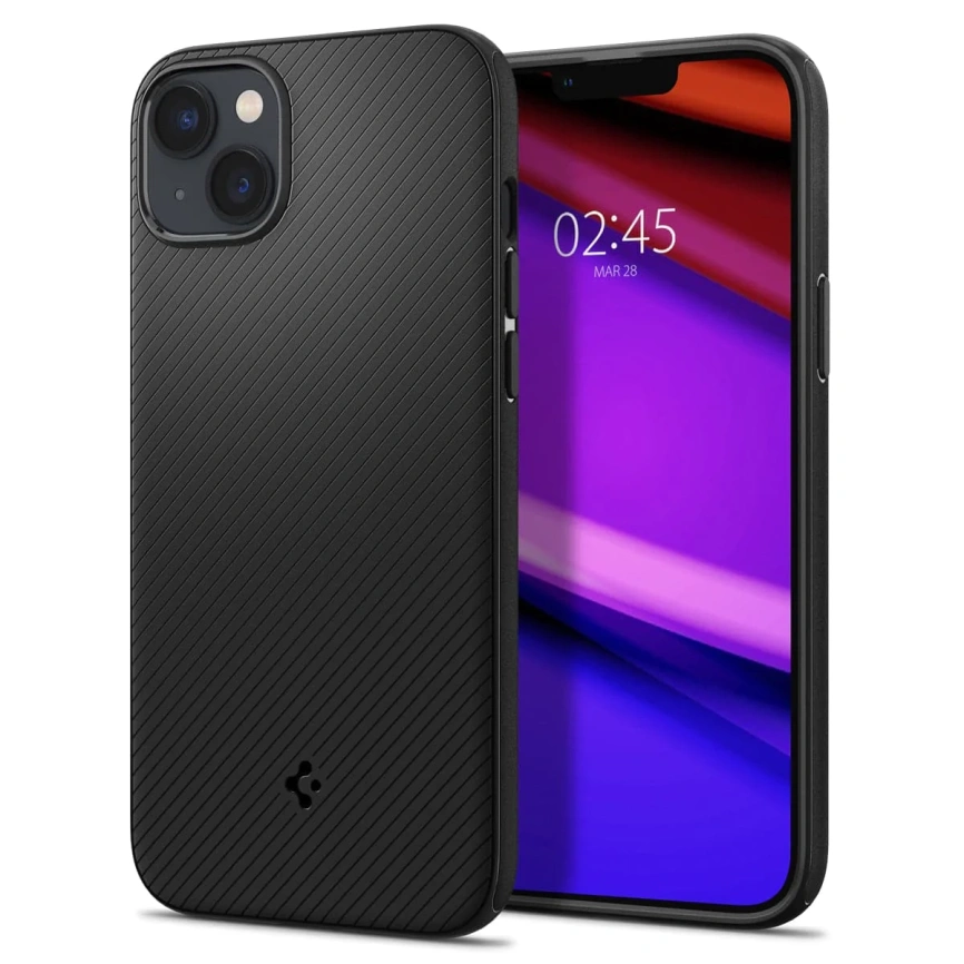 Чехол Spigen Mag Armor MagFit для iPhone 14 Plus (ACS04918) Matte Black фото 1