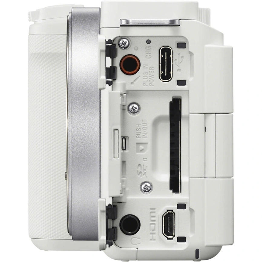 Фотоаппарат со сменной оптикой Sony Alpha ZV-E10 II Kit 16-50mm White фото 8