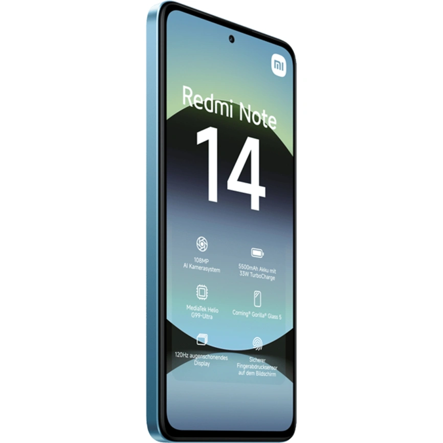 Смартфон Xiaomi Redmi Note 14 4G 8/256Gb (NFC) Ocean Blue EAC фото 5