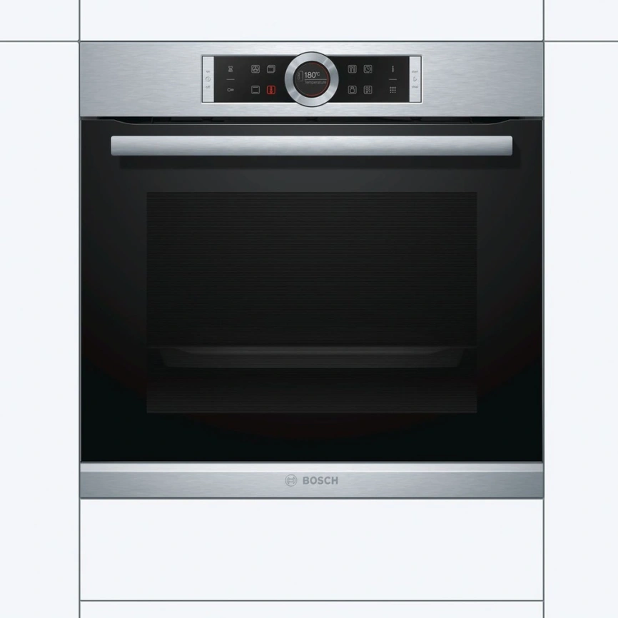 Электрический духовой шкаф Bosch Serie 8 HBG675BS1 Silver фото 5
