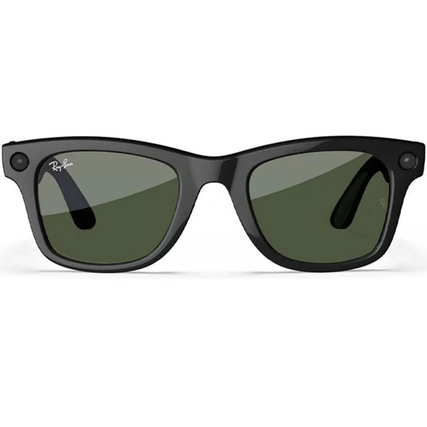 Умные очки Ray-Ban Headliner (Gen 2) Shiny Black/G-15 (RW4013) M Green фото 4