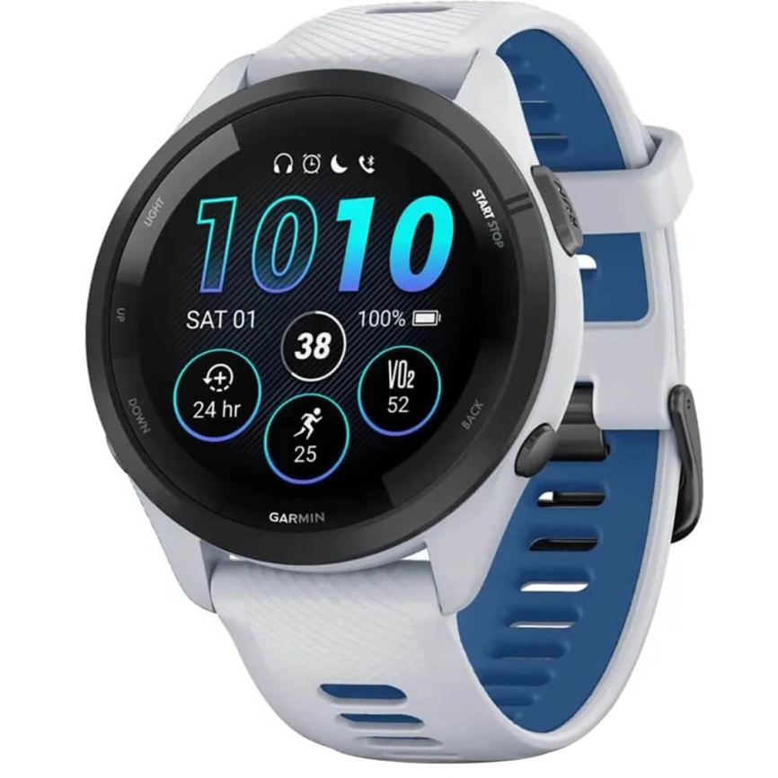 Умные часы Garmin Forerunner 265 (010-02810-11) White фото 1