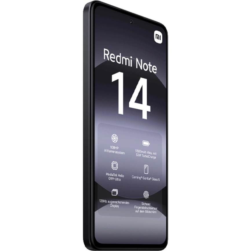 Смартфон Xiaomi Redmi Note 14 4G 8/256Gb (NFC) Midnight Black EAC фото 5