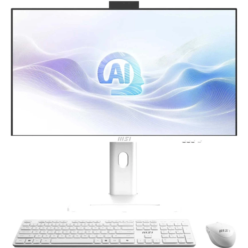 Моноблок MSI Modern AM273QP AI 1UM-097XRU 27 IPS/ i5-125H Ultra/16GB/512GB SSD (9S6-AF0112-097) White фото 1