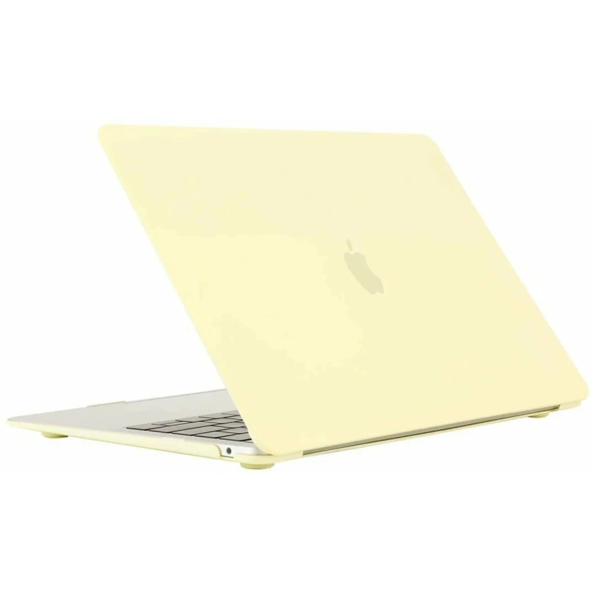 Чехол-накладка Gurdini Transparent Ultra Slim Case для Macbook Neo 13 Yellow фото 1