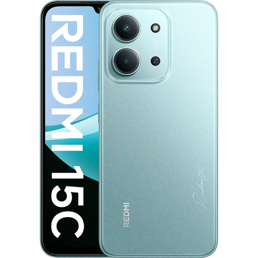 Смартфон Xiaomi Redmi 15C 4/256Gb (NFC) Green EAC фото 7