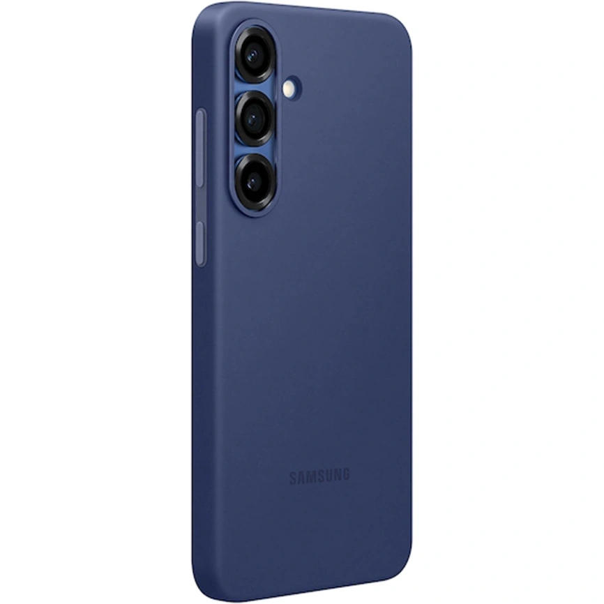 Чехол Samsung Silicone Case для Samsung Galaxy S25 Plus Blue фото 4