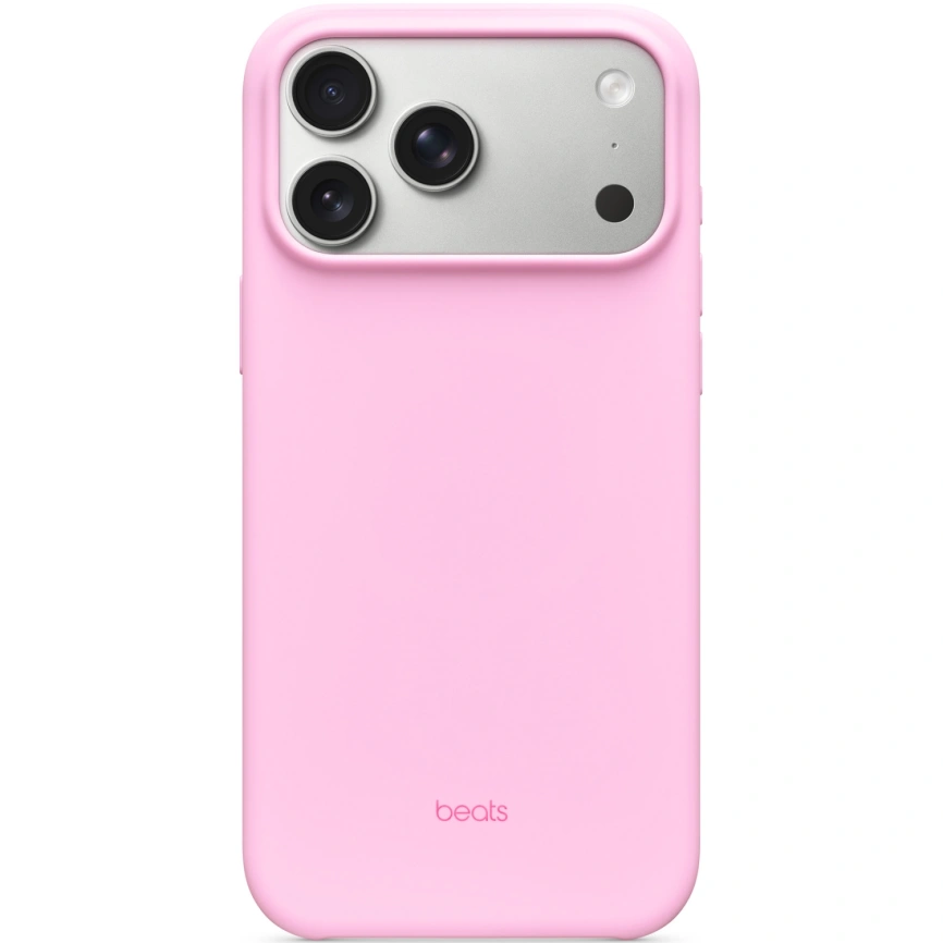 Чехол Beats Case with MagSafe and Camera Control для iPhone 17 Pro Max Pebble Pink фото 1