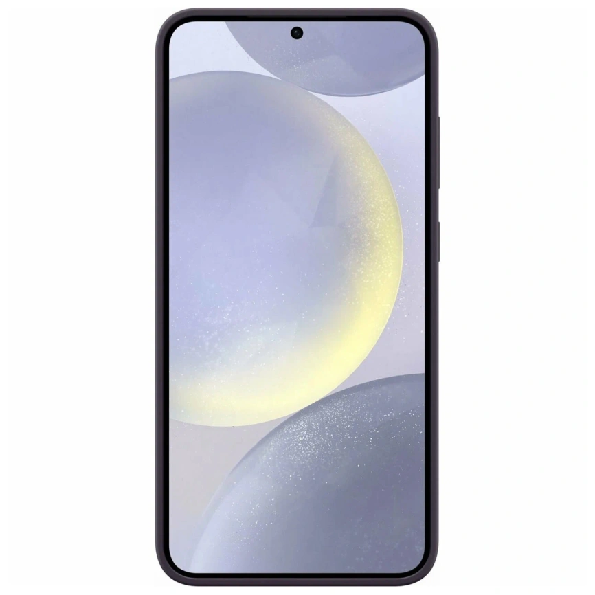 Чехол Samsung Silicone Case для S24 Plus Dark Violet фото 2