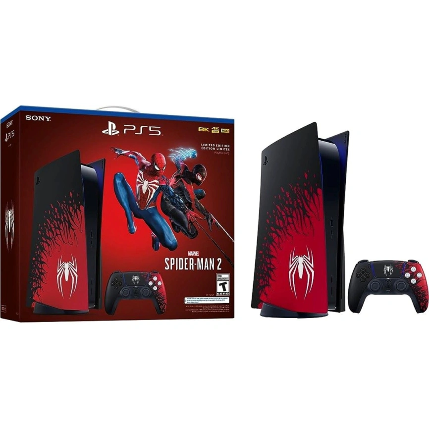 Игровая приставка Sony PlayStation 5 825GB Spider Man 2 Limited Edition фото 2