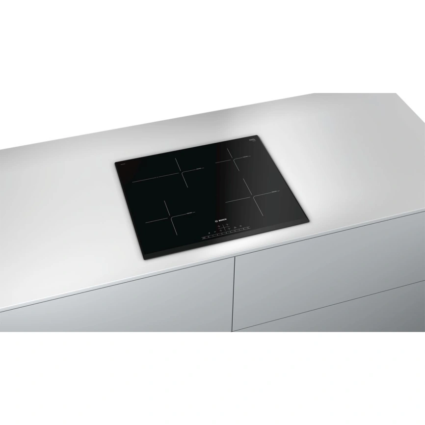 Индукционная варочная панель Bosch Serie 6 PIF651FB1E Black фото 3