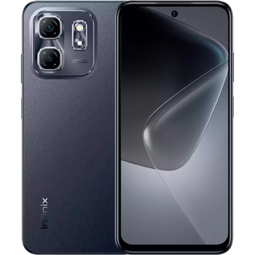 Смартфон Infinix Hot 50i 4/128Gb Sleek Black фото 1