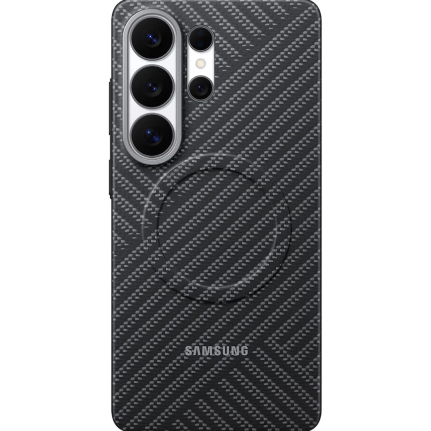 Чехол Samsung Carbon Magnet Case для Samsung Galaxy S26 Ultra Dark Gray фото 1