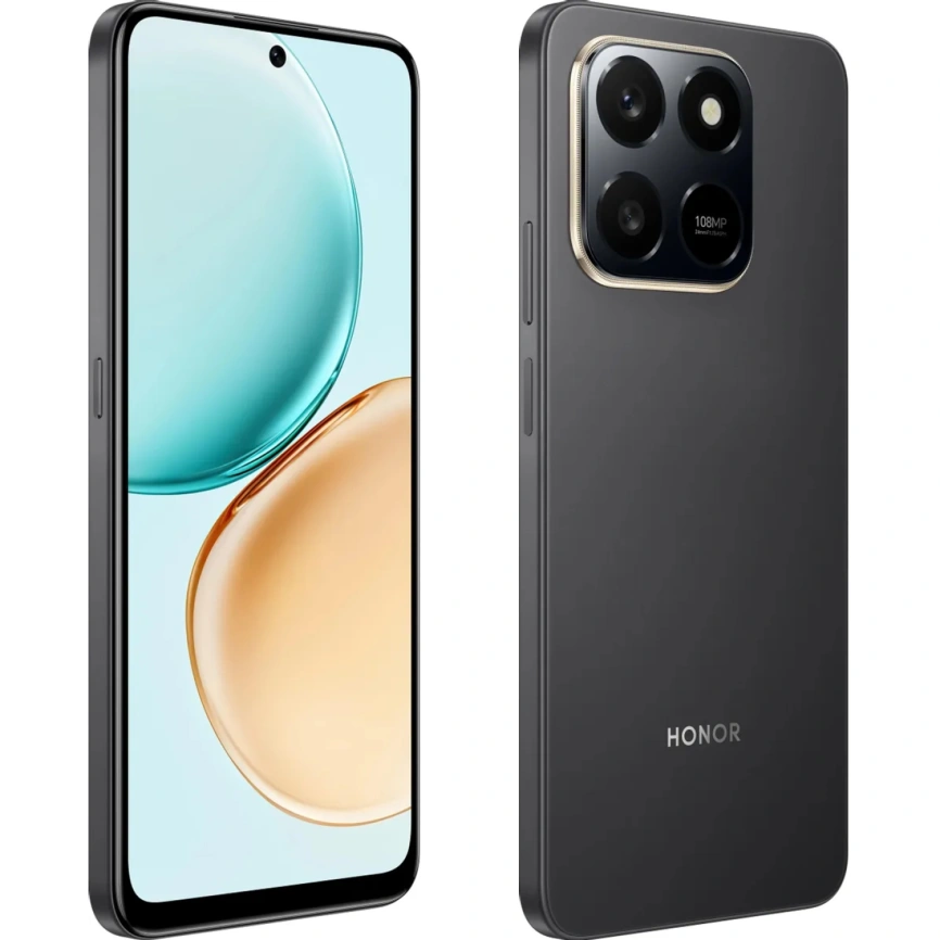 Смартфон Honor X7d 8/256Gb Velvet Black фото 5