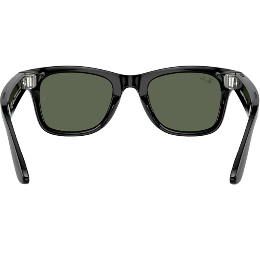 Умные очки Ray-Ban Wayfarer Matte Black/Transitions (RW4008) L Graphite Green фото 3