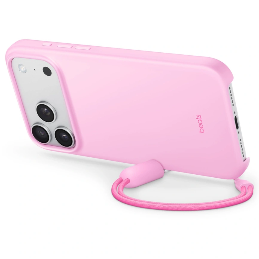 Чехол Beats Kickstand Case with MagSafe and Camera Control для iPhone 17 Pro Max Pebble Pink фото 1