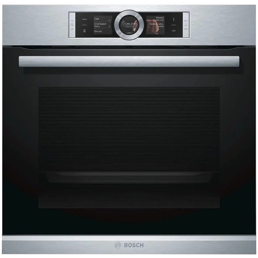 Электрический духовой шкаф Bosch Serie 8 HBG6764S1 Silver фото 1