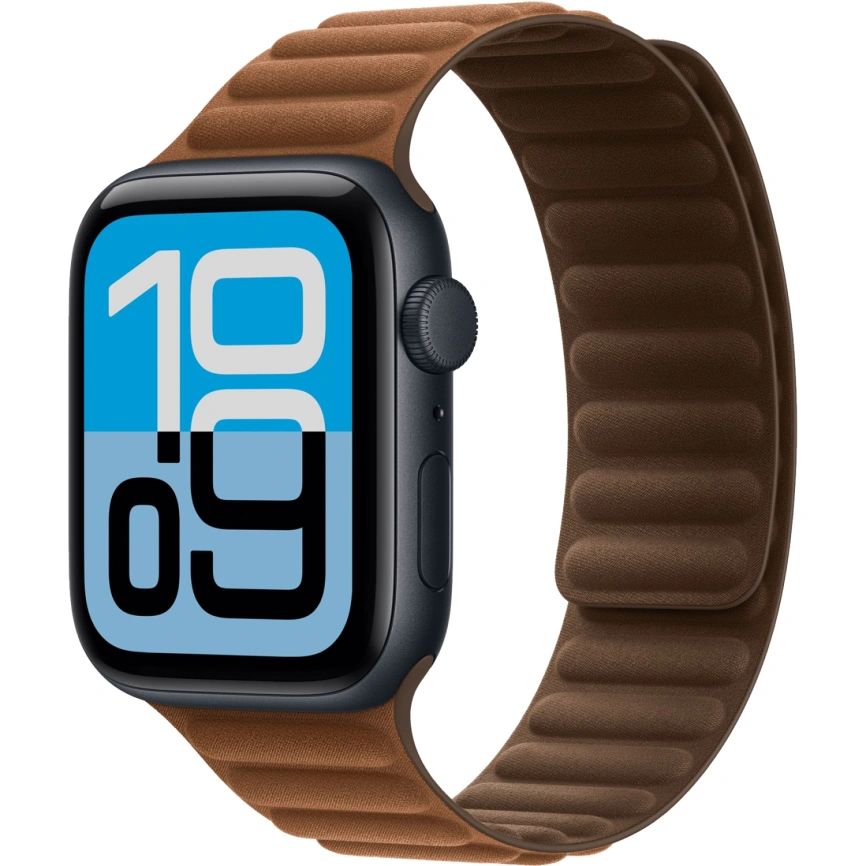 Смарт-часы Apple Watch SE (2025) 40mm Midnight Aluminum Case with Caramel Magnetic Link M/L фото 1