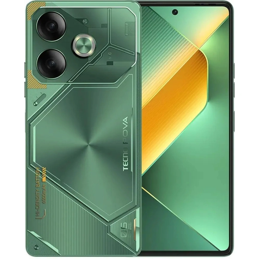 Смартфон Tecno Pova 6 12/256Gb Comet Green фото 1