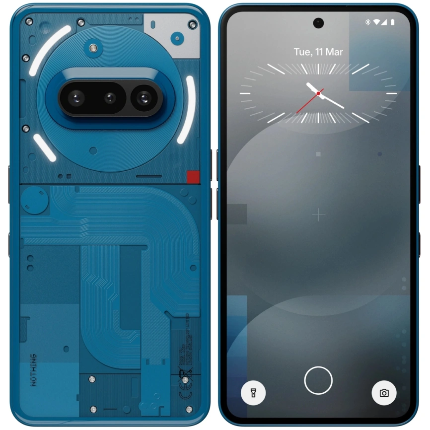 Смартфон Nothing Phone (3A) 8/256Gb Blue фото 5
