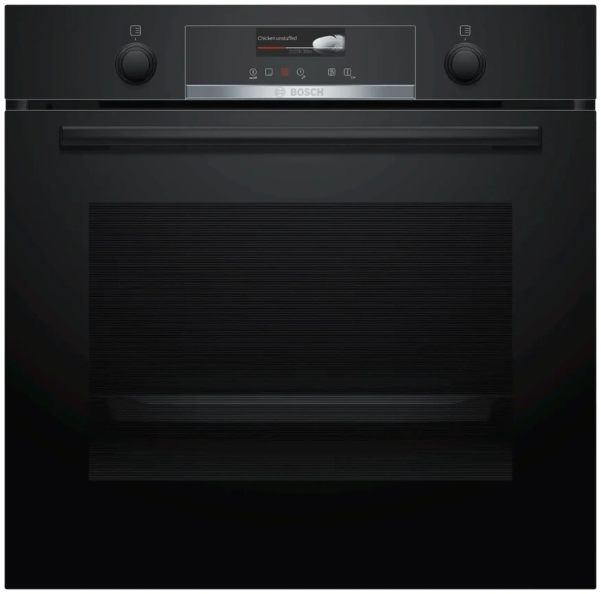 Электрический духовой шкаф Bosch Serie 6 HBG539EB0 Black фото 1
