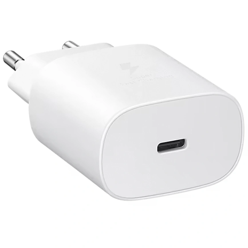 Сетевое зарядное устройство Samsung 25W USB-C EP-TA800 White фото 2