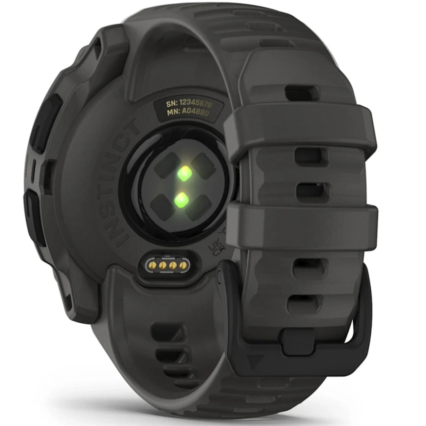 Смарт-часы Garmin Instinct E 40mm Black with Charcoal Band (010-02932-00) фото 5