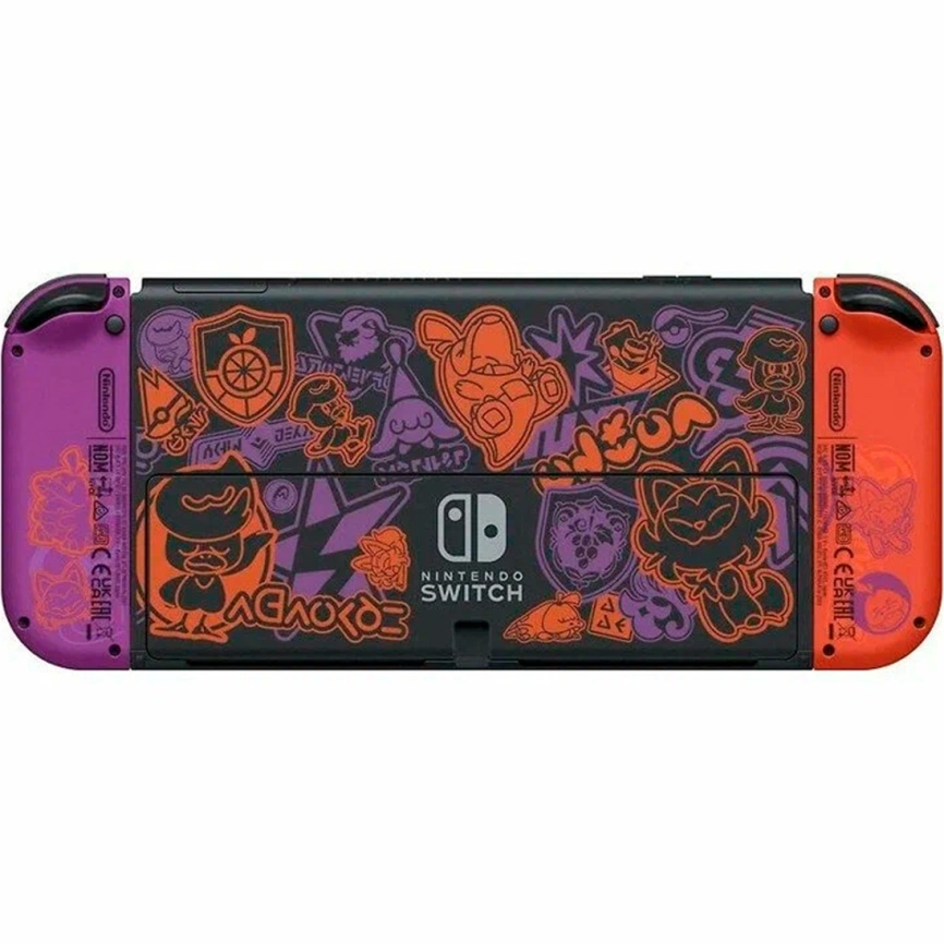 Игровая приставка Nintendo Switch OLED 64GB Pokemon Scarlet & Violet Edition фото 5
