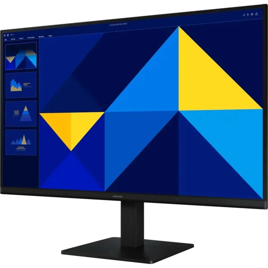 Монитор Samsung 24" Essential S3 S24D300GAI IPS Black (LS24D300GAIXCI) фото 3