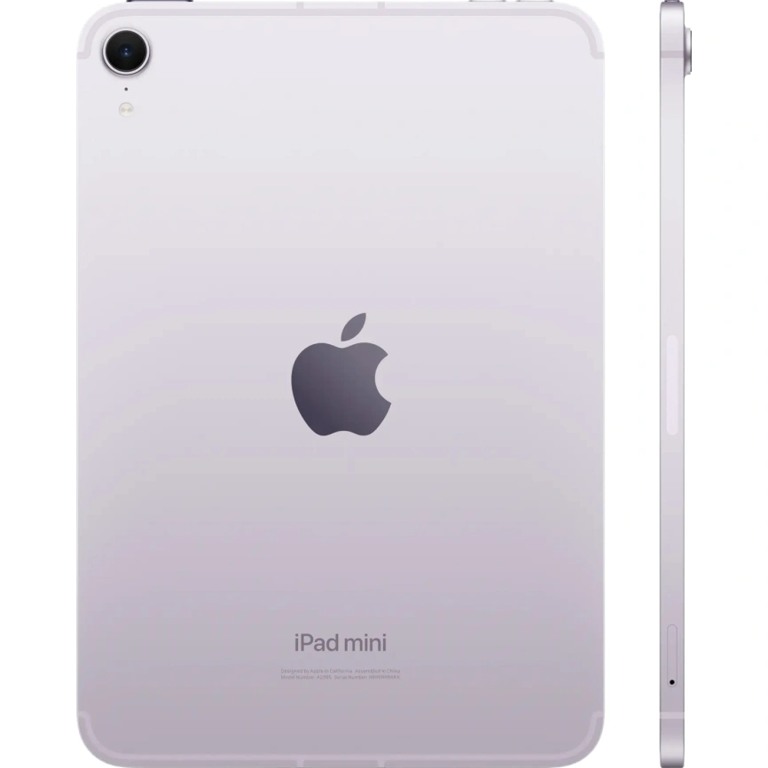 Планшет Apple iPad Mini (2024) Wi-Fi + Cellular 256gb Purple фото 2