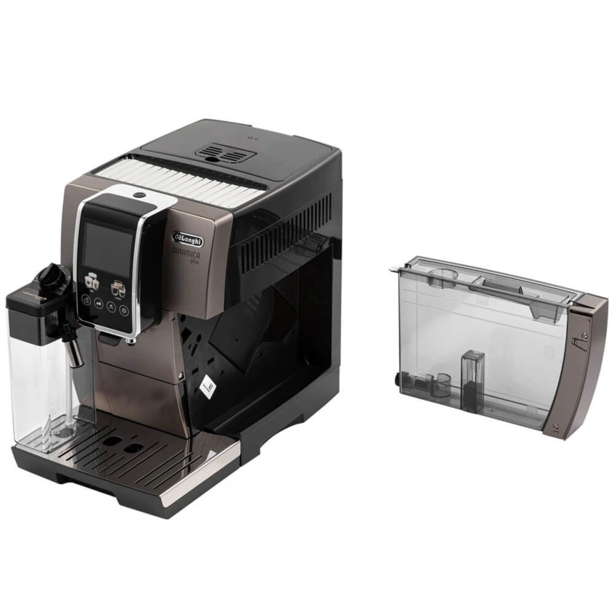Кофемашина DeLonghi Dinamica Plus ECAM380.95.TB Titanium/Black фото 8