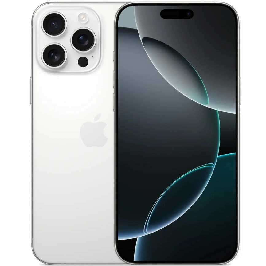 Смартфон Apple iPhone 16 Pro Max 512Gb eSim White Titanium фото 1