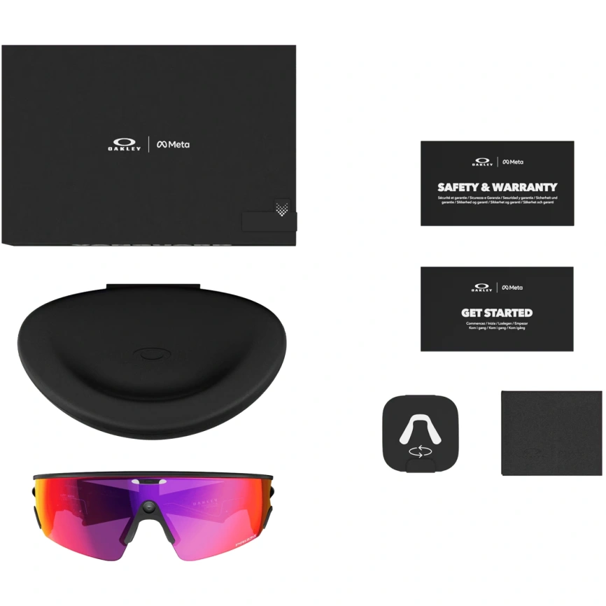 Умные очки Oakley Meta Vanguard Black Prizm Road фото 7