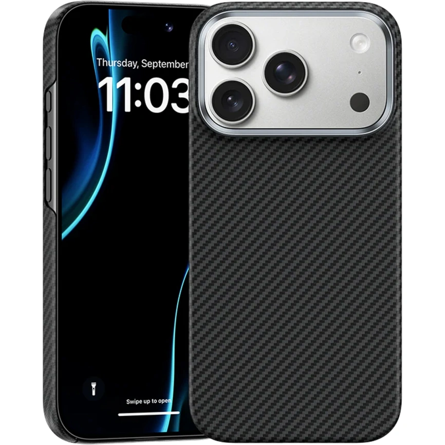 Чехол Benks ArmorAir Case built with Kevlar 600D для iPhone 17 Pro Black фото 2