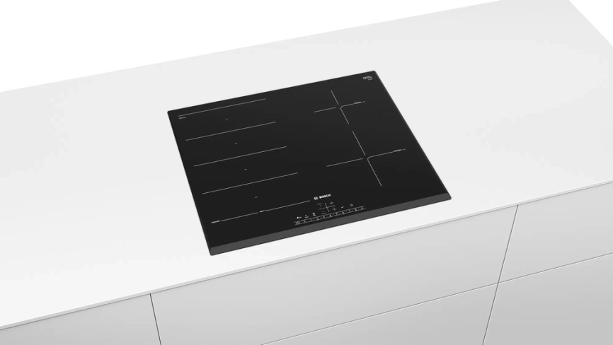 Индукционная варочная панель Bosch Serie 6 PXE651FC1E Black фото 3