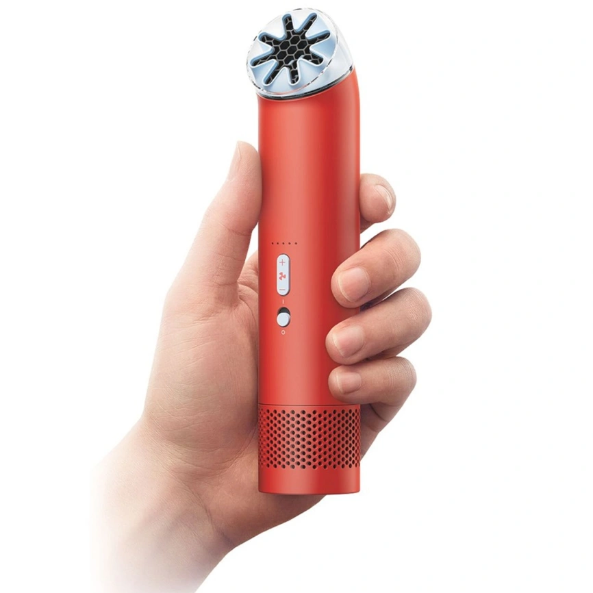 Портативный вентилятор Dyson HushJet Mini Cool Carnelian/Sky фото 3
