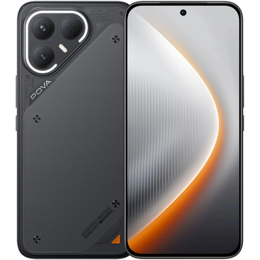 Смартфон Tecno Pova 7 Pro 8/256Gb Geek Black фото 1