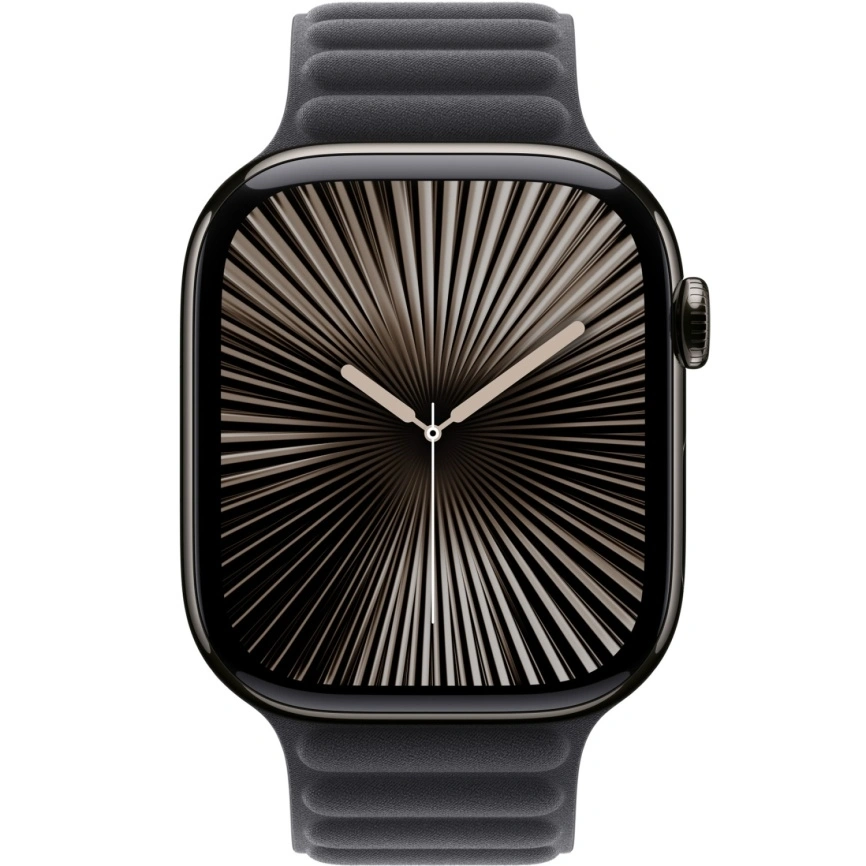 Ремешок Apple Watch 46mm Black Magnetic Link M/L фото 3